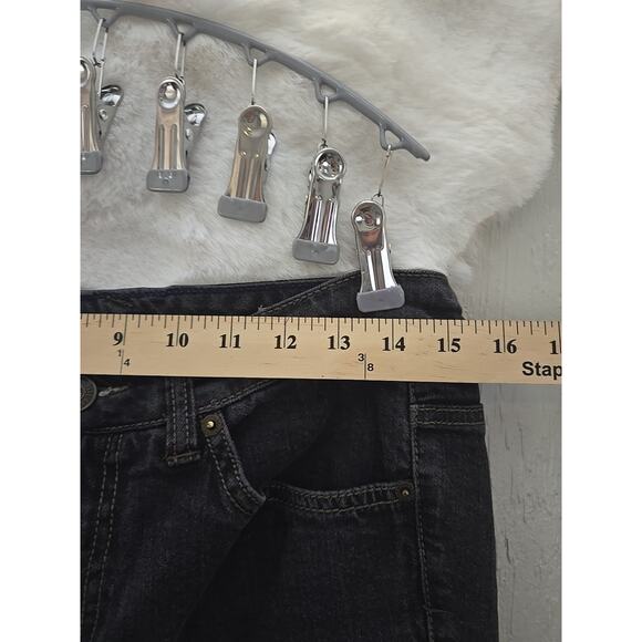 Tommy Hilfiger Classic Hope Boot Jeans Womens Size 8 Black Mid Rise Casual - Picture 3 of 8